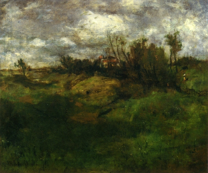 John Henry Twachtman Cincinnati Landscape 1880 Fine Art Print