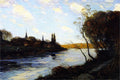 Clarence Gagnon Cirquebeuf-sur-Seine 1907 Fine Art Print