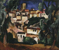 Pyotr Konchalovsky City 1912 Fine Art Print