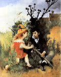Carl Larsson Clair Obscur 1877 Fine Art Print