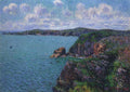 Gustave Loiseau Cliffs at Cape Frehel 1905 Fine Art Print