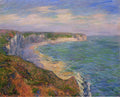 Gustave Loiseau Cliffs at Fecamp in Normandy 1920 Fine Art Print