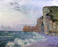 Gustave Loiseau Cliffs in Normandy Evening 1909 Fine Art Print