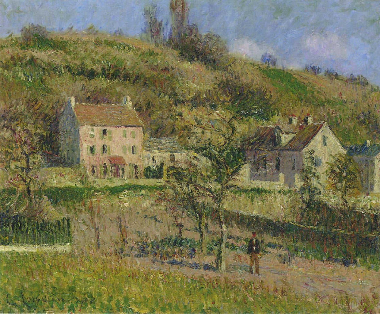 Gustave Loiseau Coast at Chaponival 1901 Fine Art Print