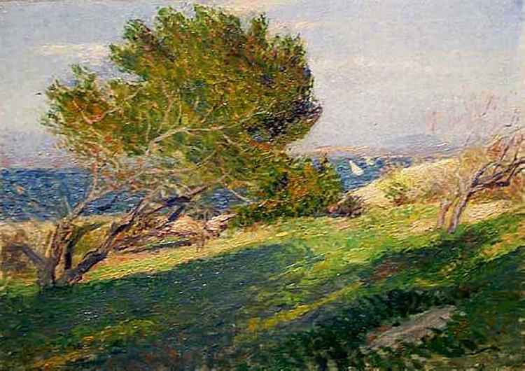 Willard Metcalf Coast of Brittany 1886 Fine Art Print