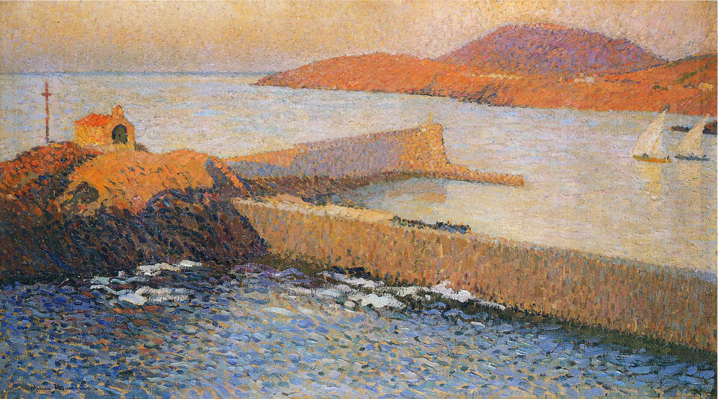 Henri Martin Collioure Chapel of La Digue 1895 Fine Art Print