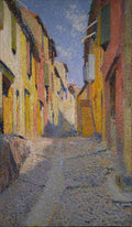 Henri Martin Collioure Street  1940 Fine Art Print