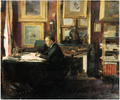 Émile Friant Comedian Constant Coquelin Aka Coquelin Aîné in his study 1887 Fine Art Print
