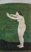Ferdinand Hodler Communication with the Infinite 1892 Fine Art Print