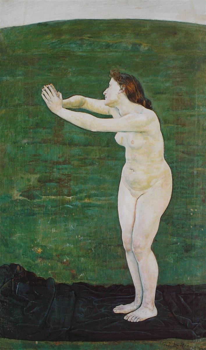Ferdinand Hodler Communication with the Infinite 1892 Fine Art Print
