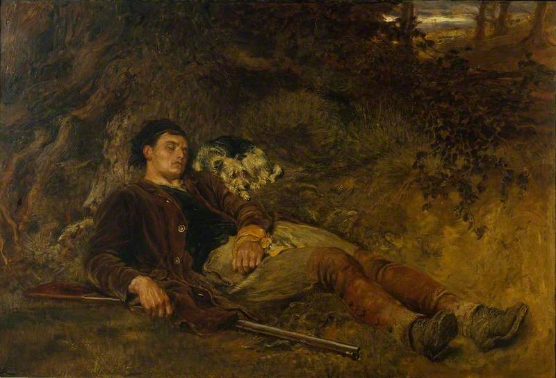 Briton Riviere Companions in Misfortune 1883 Fine Art Print