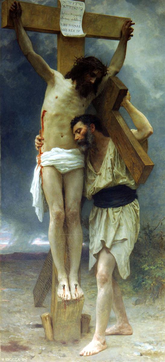 William-Adolphe Bouguereau Compassion 1897 Fine Art Print