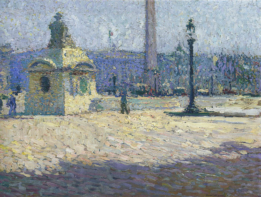 Henri Martin Concorde Square 1875 Fine Art Print