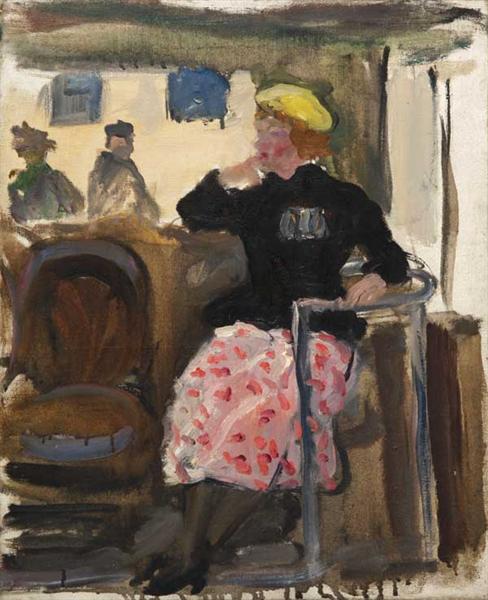 Pyotr Konchalovsky Conductress 1950 Fine Art Print