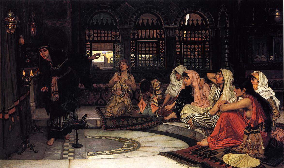 John William Waterhouse Consulting the Oracle 1884 Fine Art Print