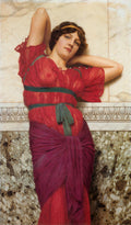 John William Godward Contemplation 1922 Fine Art Print