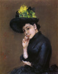 William Merritt Chase Contemplation 1889 Fine Art Print