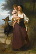 William-Adolphe Bouguereau Longing 1863 Fine Art Print