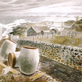 Eric Ravilious Convoy Passing An Island 1941 Fine Art Print