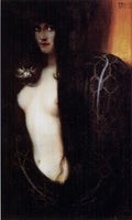 Franz Stuck The Sin 1893 Fine Art Print