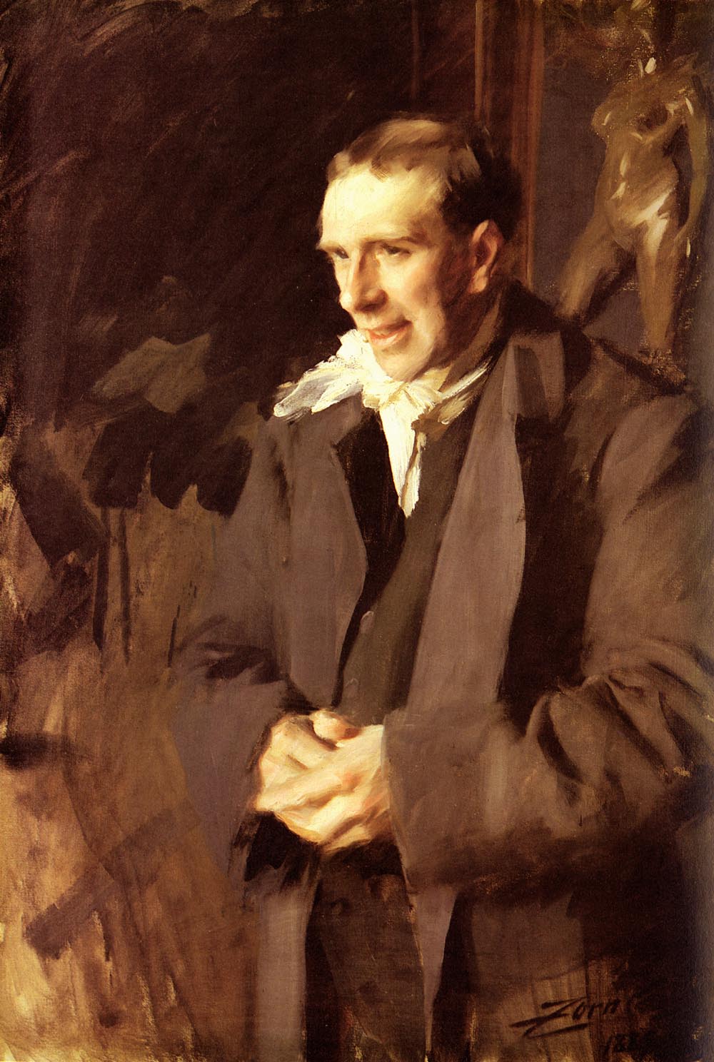 Anders Zorn Coquelin Cadet 1889 Fine Art Print