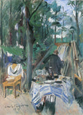 Lovis Corinth Bowling Alley 1913 Fine Art Print