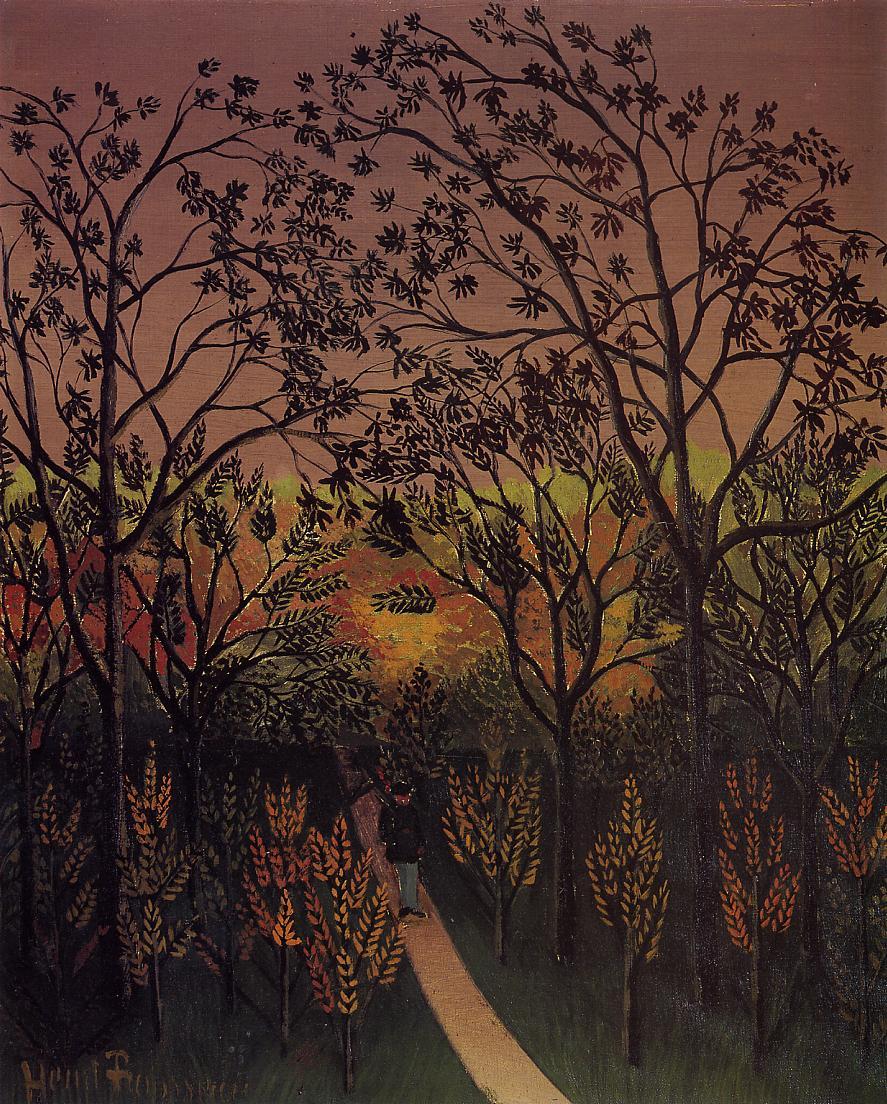 Henri Rousseau Corner of the Plateau of Bellevue 1901-1902 Fine Art Print