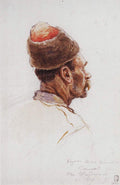Vasily Surikov Cossack 1893 Fine Art Print