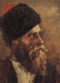 Vasily Surikov Cossack Dmitry Sokol 1893 Fine Art Print
