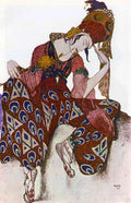 Leon Bakst Costume Design for Nijinsky 1912 Fine Art Print