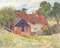 Lucien Pissarro Cottage at Storrington 1911 Fine Art Print