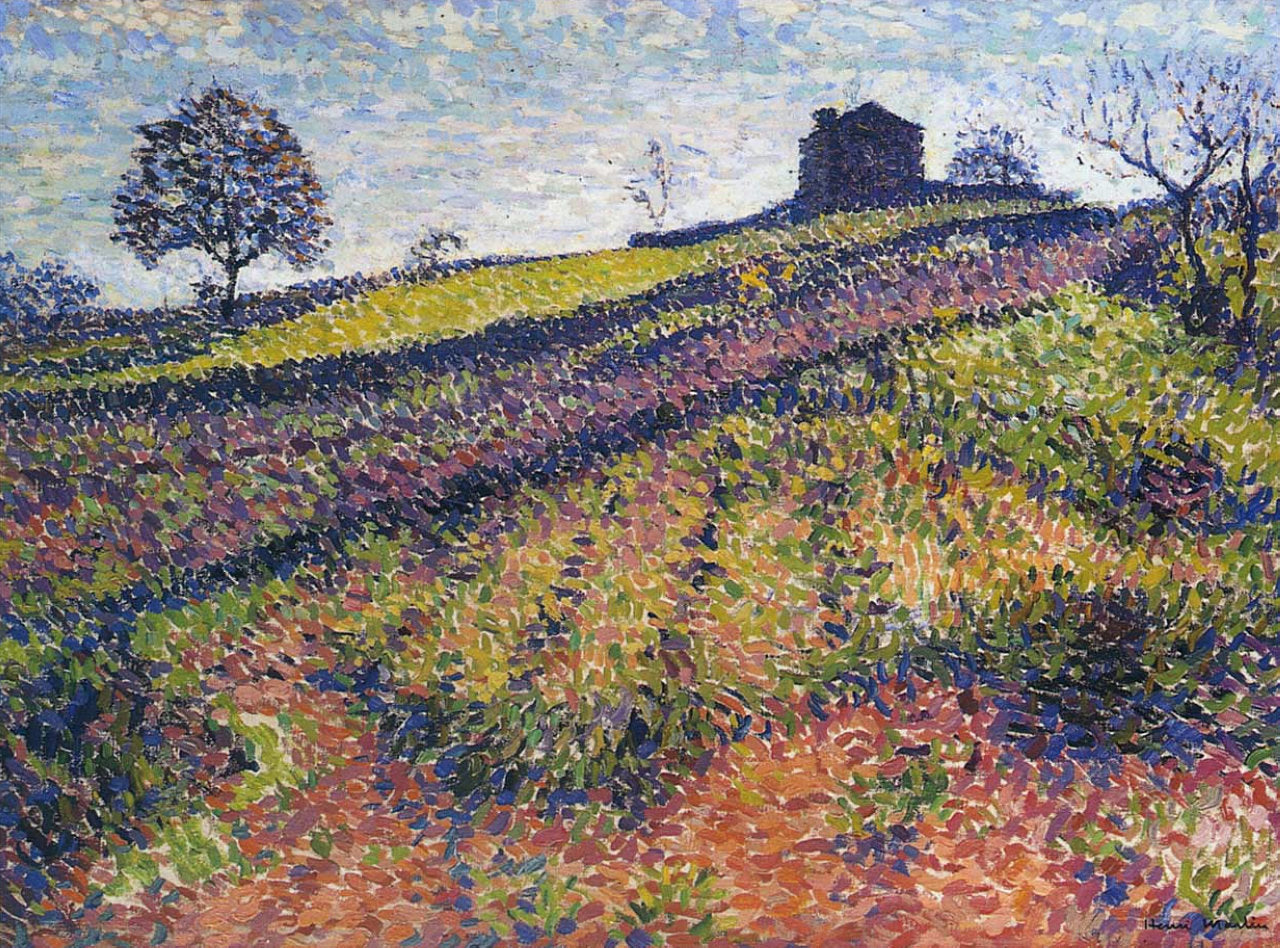 Henri Martin Country House 1910 Fine Art Print