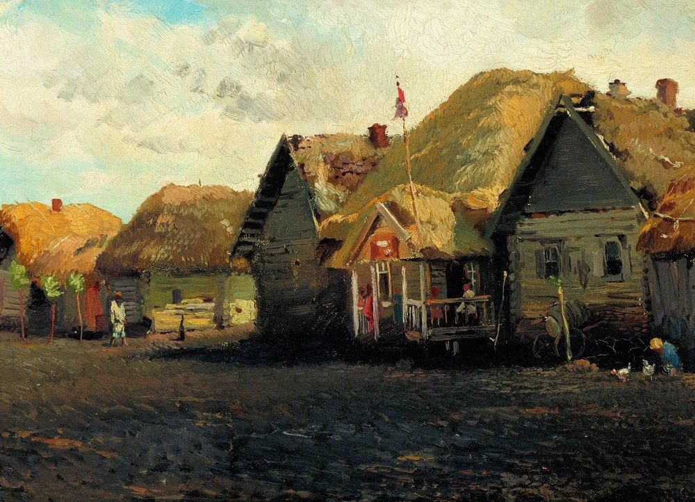Konstantin Makovsky Country Landscape 1905 Fine Art Print