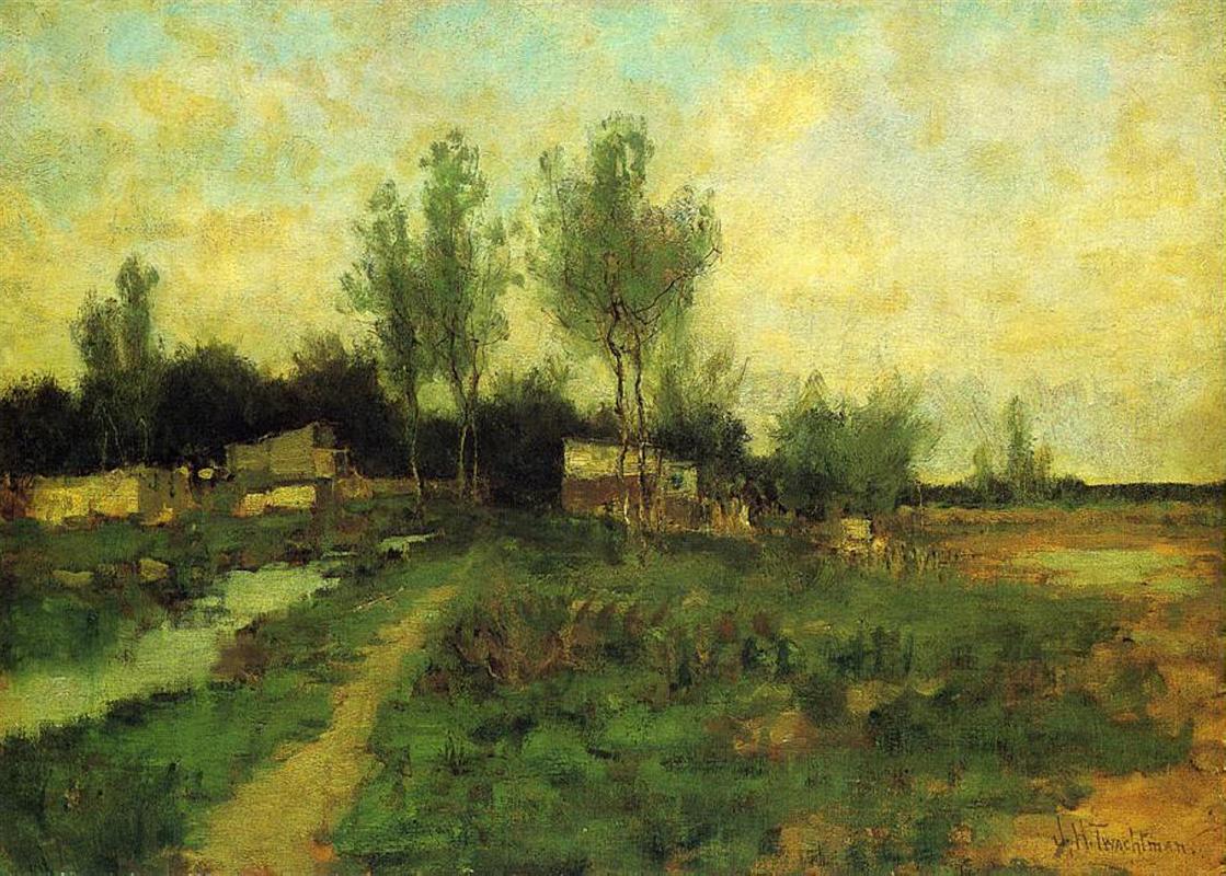 John Henry Twachtman Country Path 1902 Fine Art Print