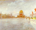 John Henry Twachtman Court of Honor, World's Columbian Exposiition 1893 Fine Art Print