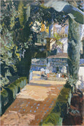 Joaquín Sorolla Courtyard 1910 Fine Art Print