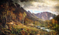Thomas Hill Crawford Notch 1872 Fine Art Print