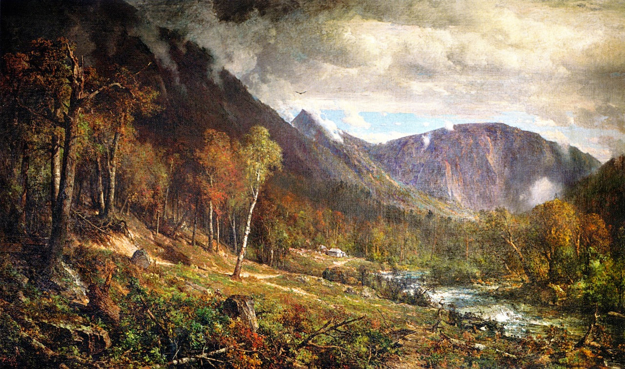 Thomas Hill Crawford Notch 1872 Fine Art Print