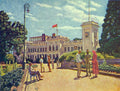 Ilya Mashkov Crimea. Livadia 1920 Fine Art Print