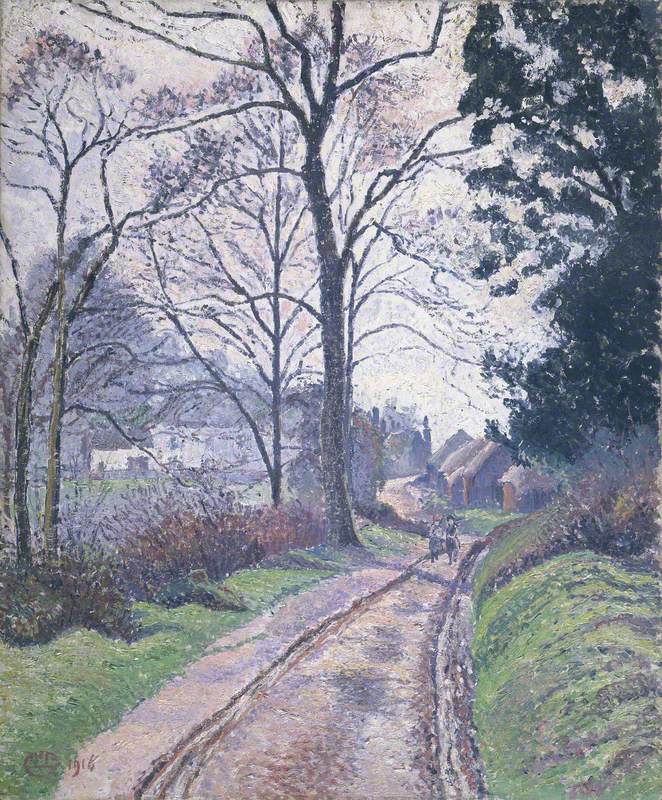 Lucien Pissarro Crockers Lane, Coldharbour 1916 Fine Art Print