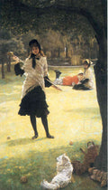 James Tissot Croquet 1878 Fine Art Print