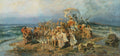 Wilhelm Kotarbinski Cross Jews across Black Sea 1890 Fine Art Print