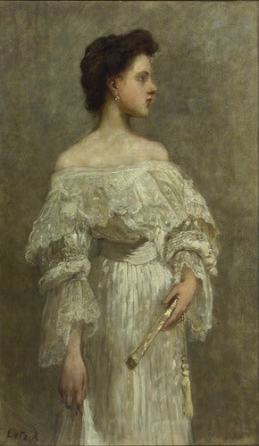 Károly Lotz Lonovics Kornélia Kisasszony Képmása 1900 Fine Art Print