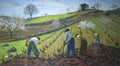 Henri Martin Cultivation of the Vines 1942 Fine Art Print