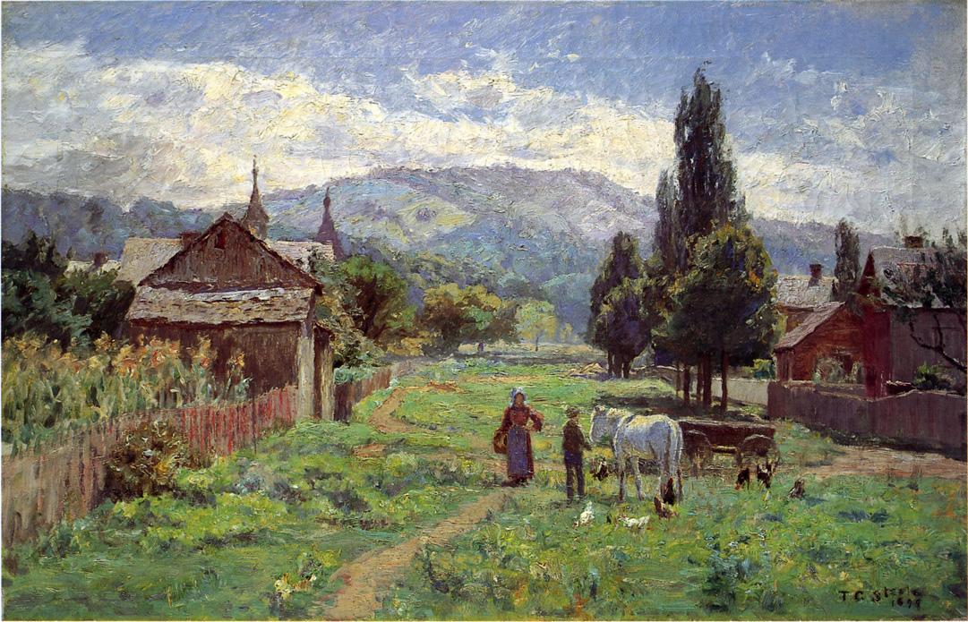 T. C. Steele Cumberland Mountains 1899 Fine Art Print