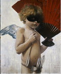 Franz Stuck Cupid at The Masked Ball 1887 Fine Art Print