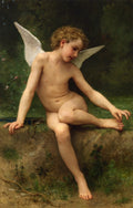 William-Adolphe Bouguereau Cupid with Thorn 1894 Fine Art Print