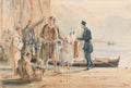Rudolf von Alt A Dalmatian 1841 Fine Art Print