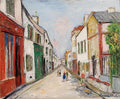 Maurice Utrillo Damiette Street in Sannois 1912 Fine Art Print