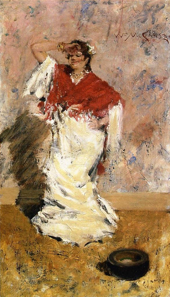 William Merritt Chase Dancing Girl 1881 Fine Art Print
